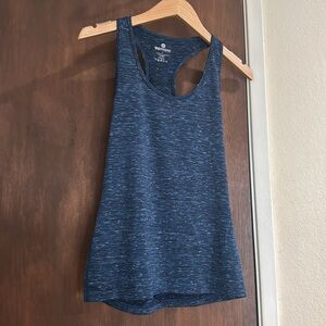 90 degree blue yoga tank top